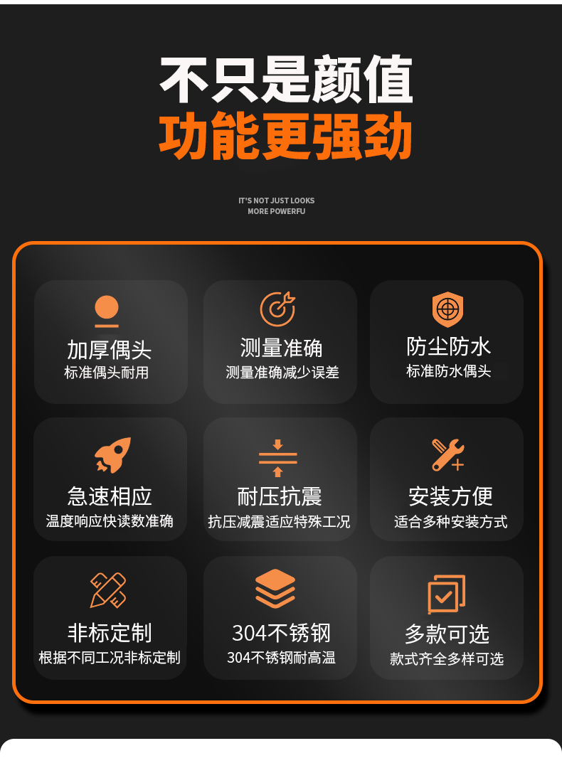 PT-100 一體化溫度傳感變送器16_http://www.aukj.cn_溫度儀表_第6張