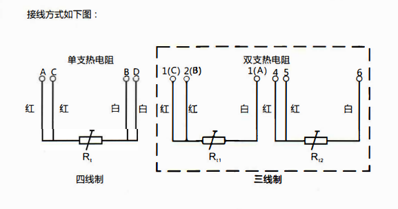 貴陽熱電阻的接線方式有兩線制、 三線制、 四線制！_http://www.aukj.cn_行業動態_第1張